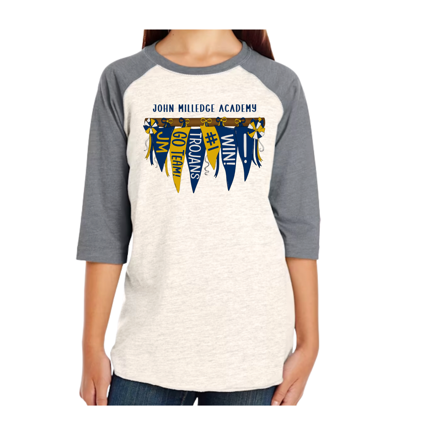 Pennant Baseball Tee