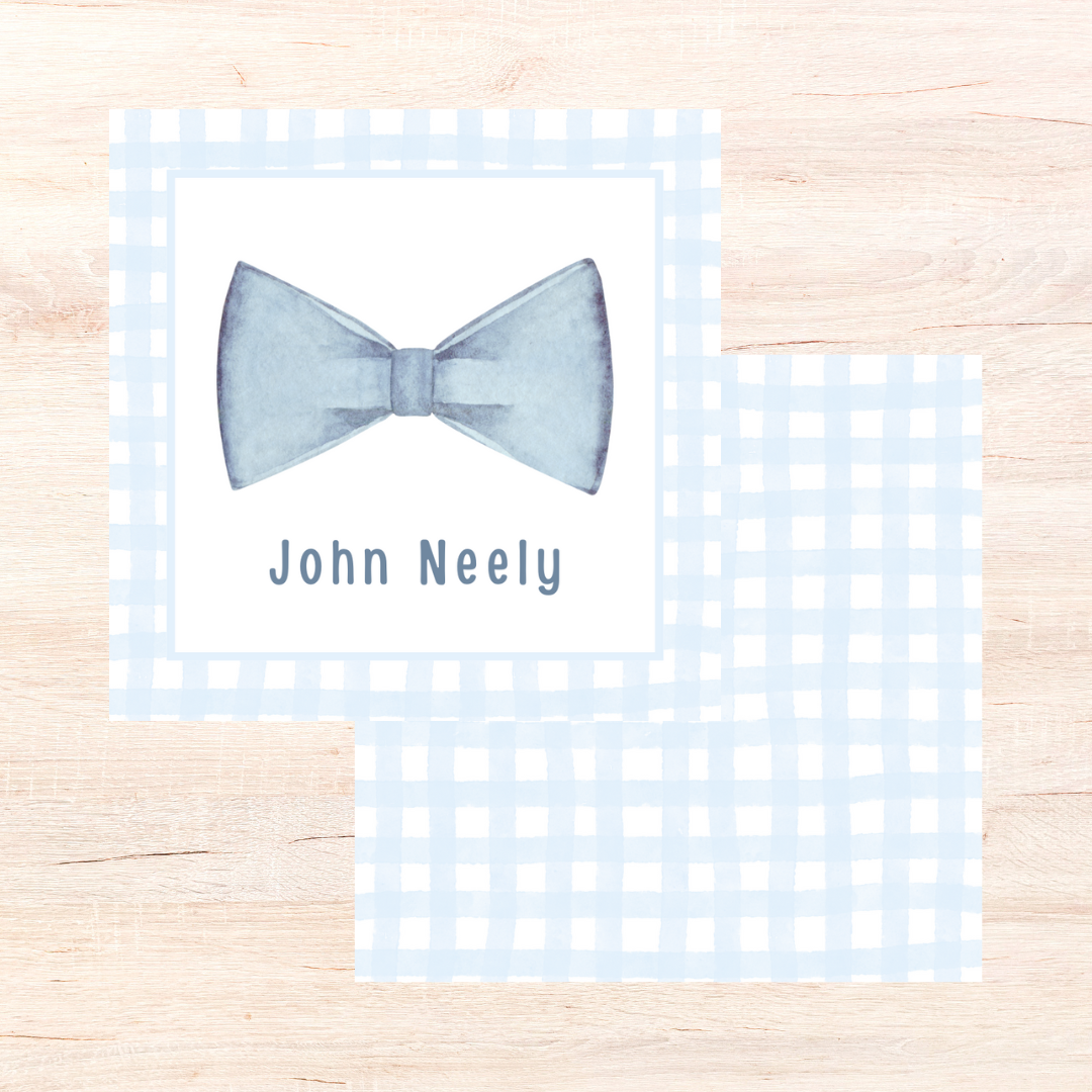 Bowtie Enclosure Cards