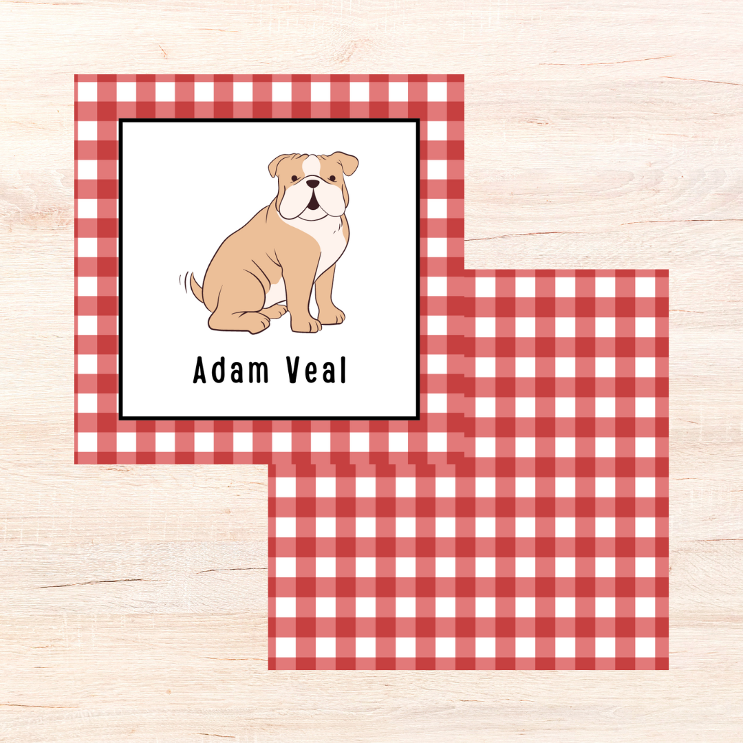 Bulldog Enclosure Cards