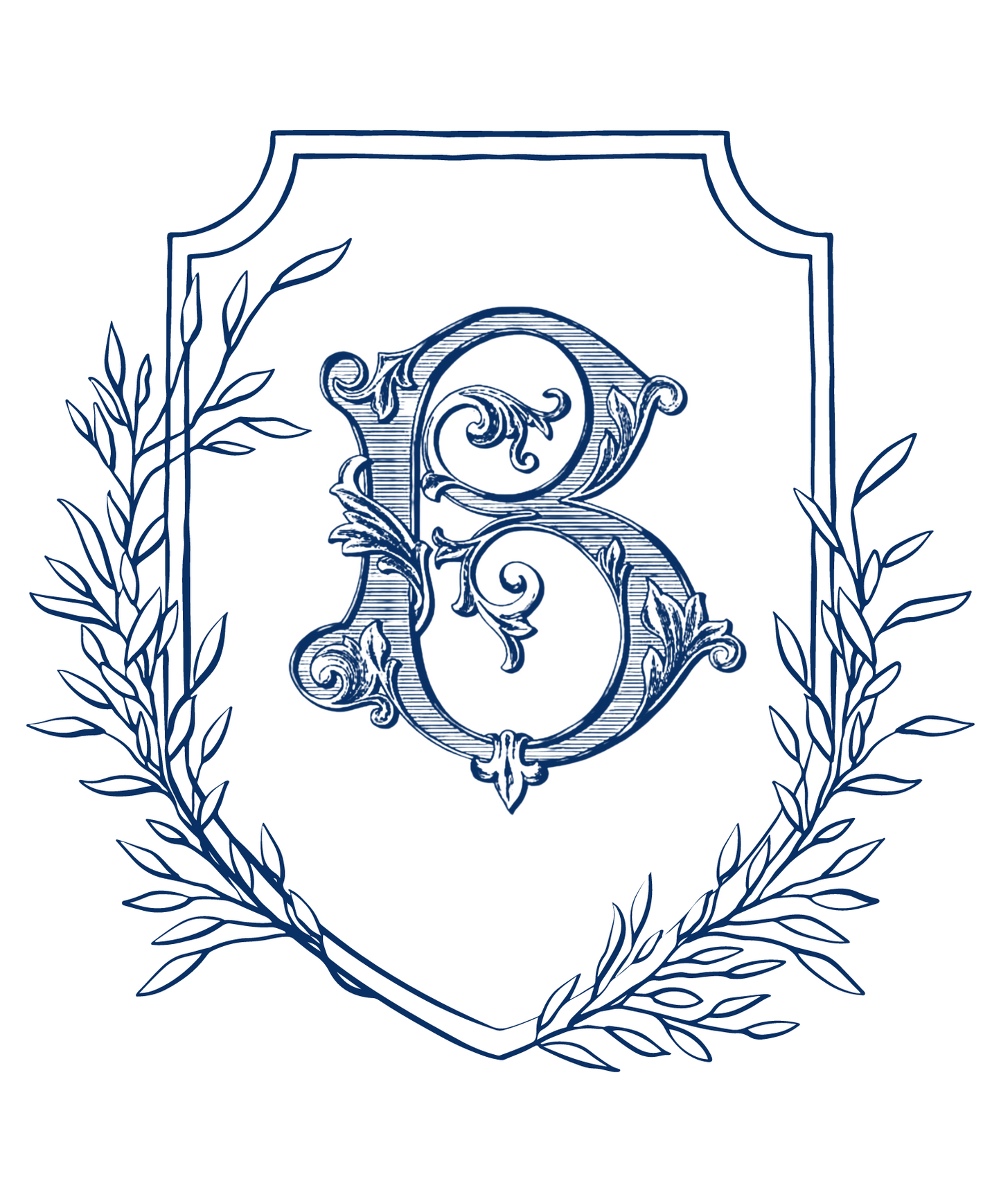 Simplistic Wedding Crest