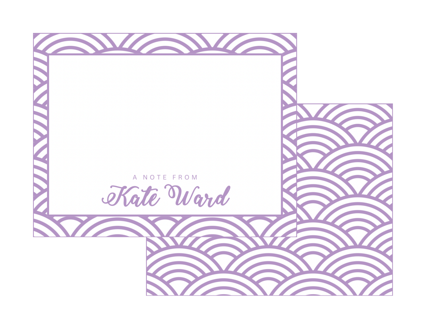 Lavender Arch Notecards