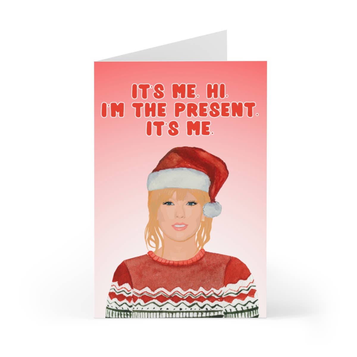 Taylor Swift Funny Christmas Card Pop Culture Holiday Cards