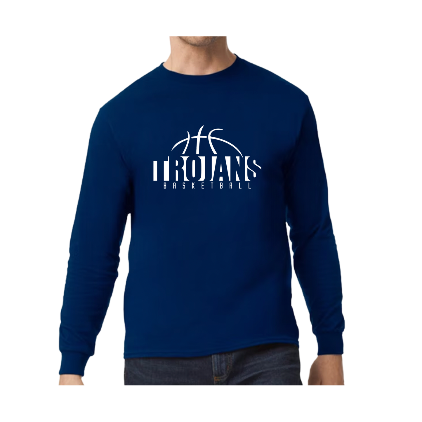 Trojan Basketball Tee