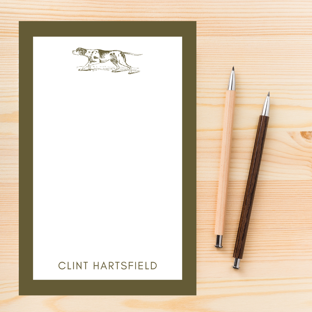 Bird Dog Notepad