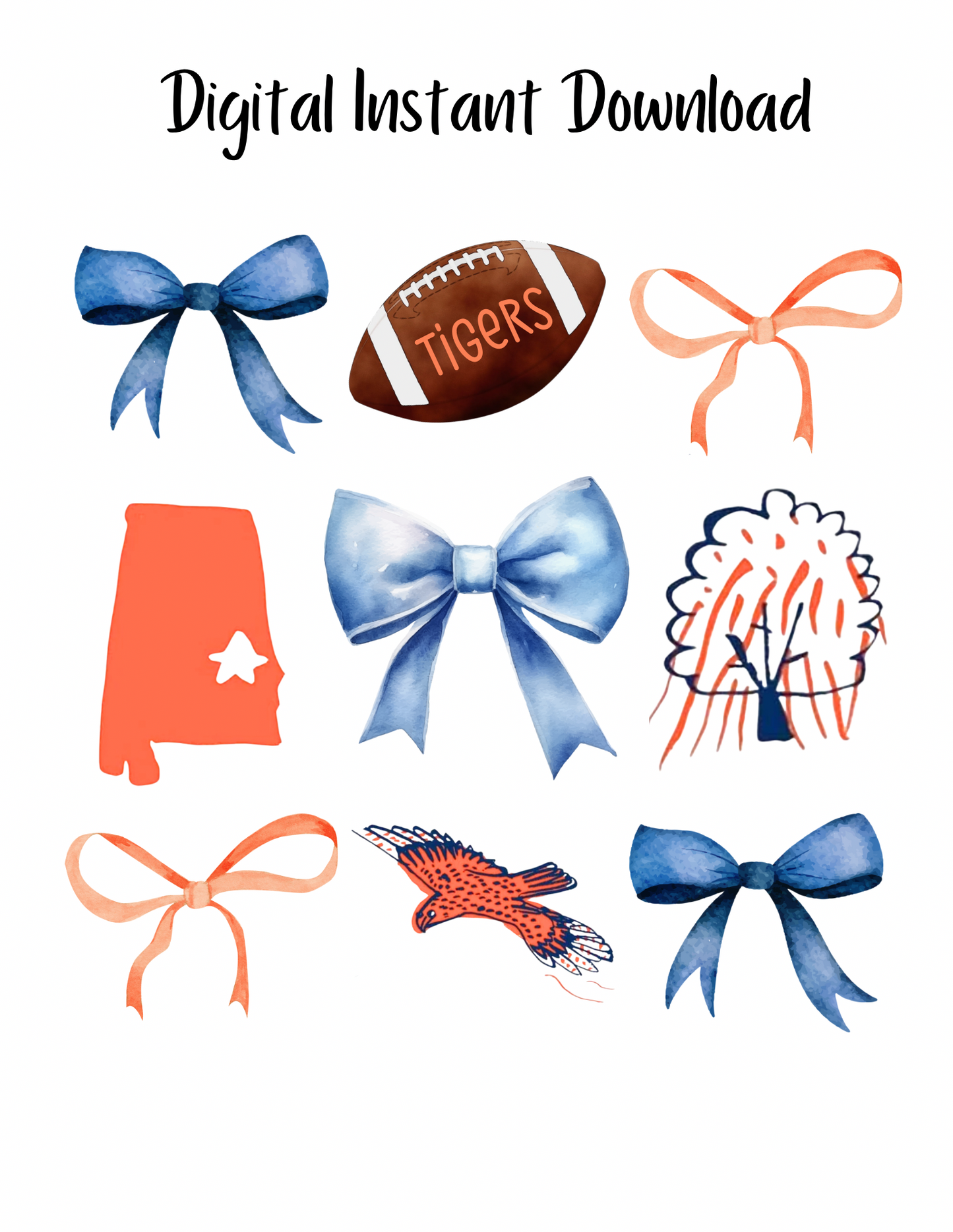 Auburn Bow Digital Download
