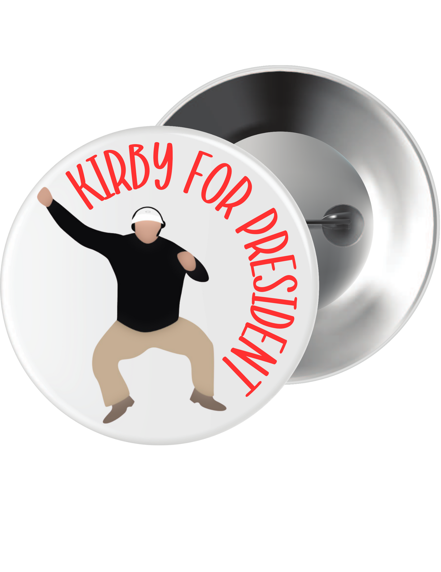 Kirby for President Button