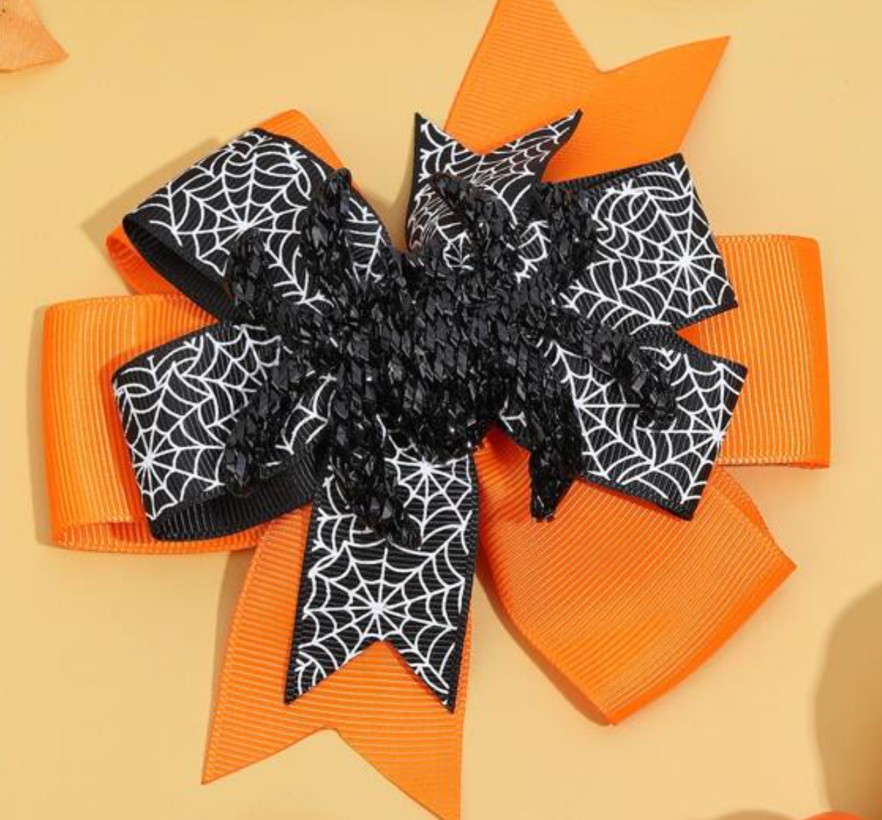 Sparkly Spider Bow