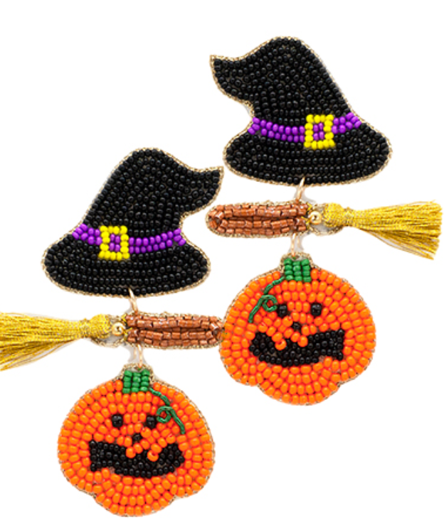 Broom & Pumpkin (Halloween)