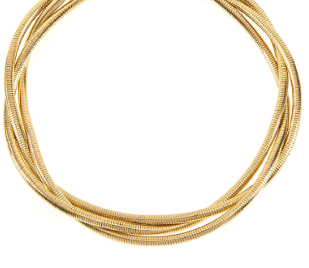 Gold Intertwined Necklace