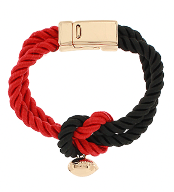 Red/Black Rope Bracelet