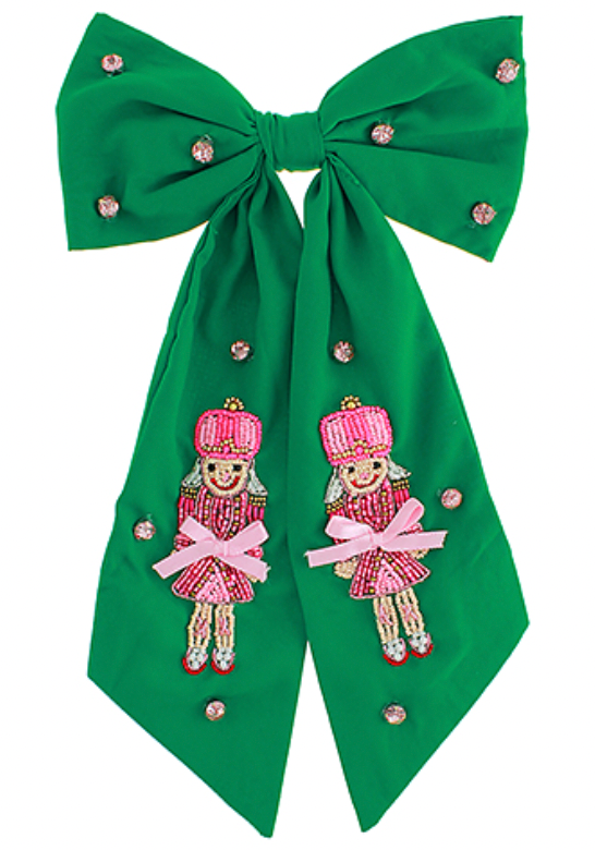 Beaded Nutcracker Bow