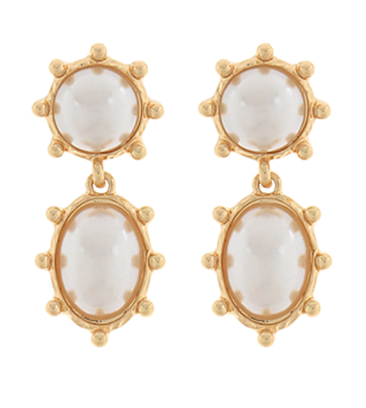 Double Jewel Earrings