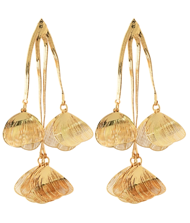 Fringe Petal Earrings