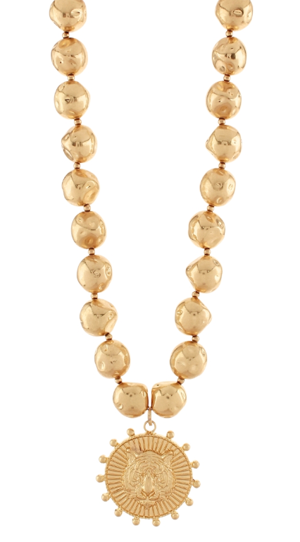 Tiger Bead Necklace