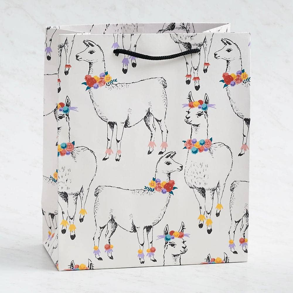 Floral Llama Bag
