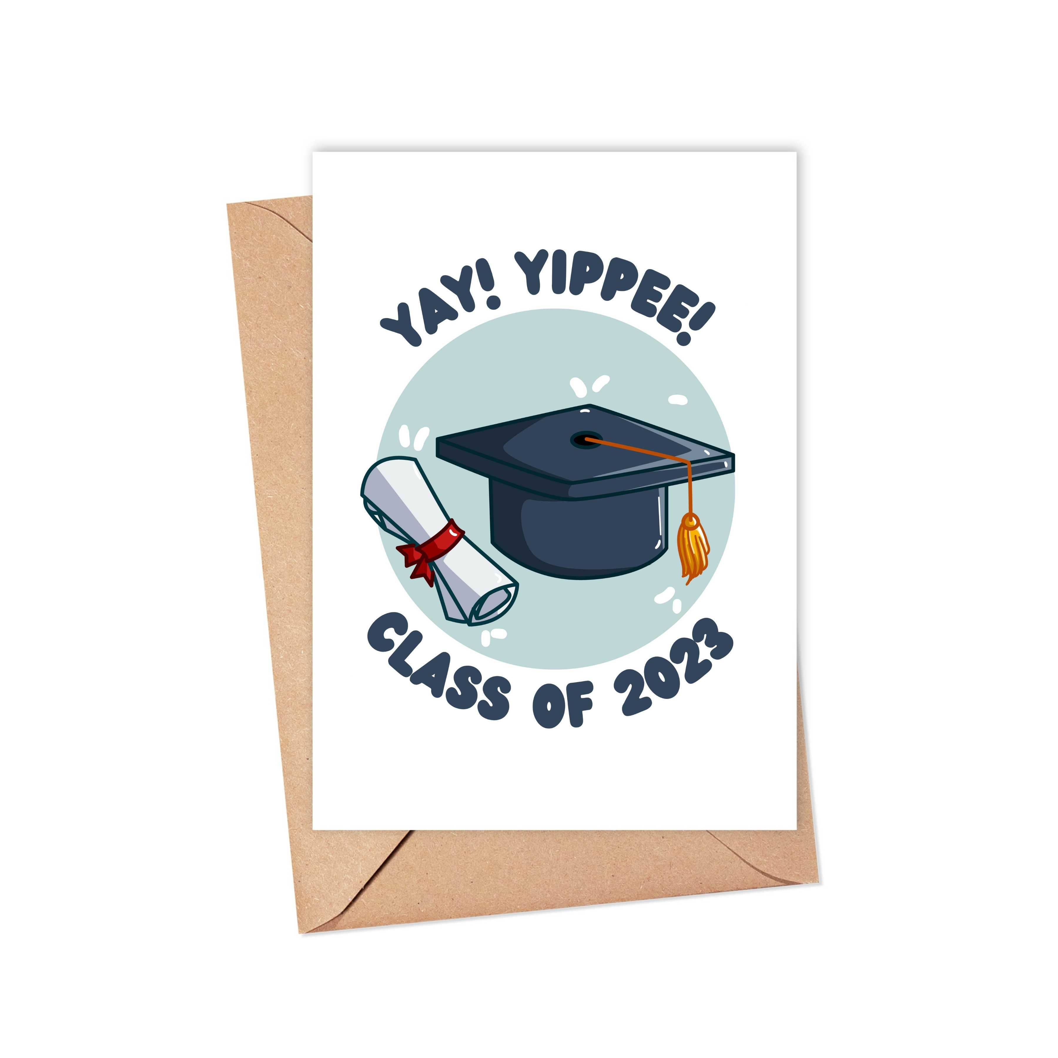 Funny Graduation Card Class of 2023 Congrats Grad Cards Funny Graduation Card Class of 2023 Congrats Grad Cards