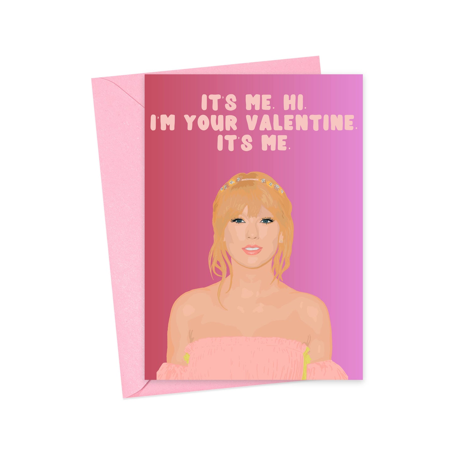 Taylor Swift Valentine's Day Card Pop Culture Cards Swiftie