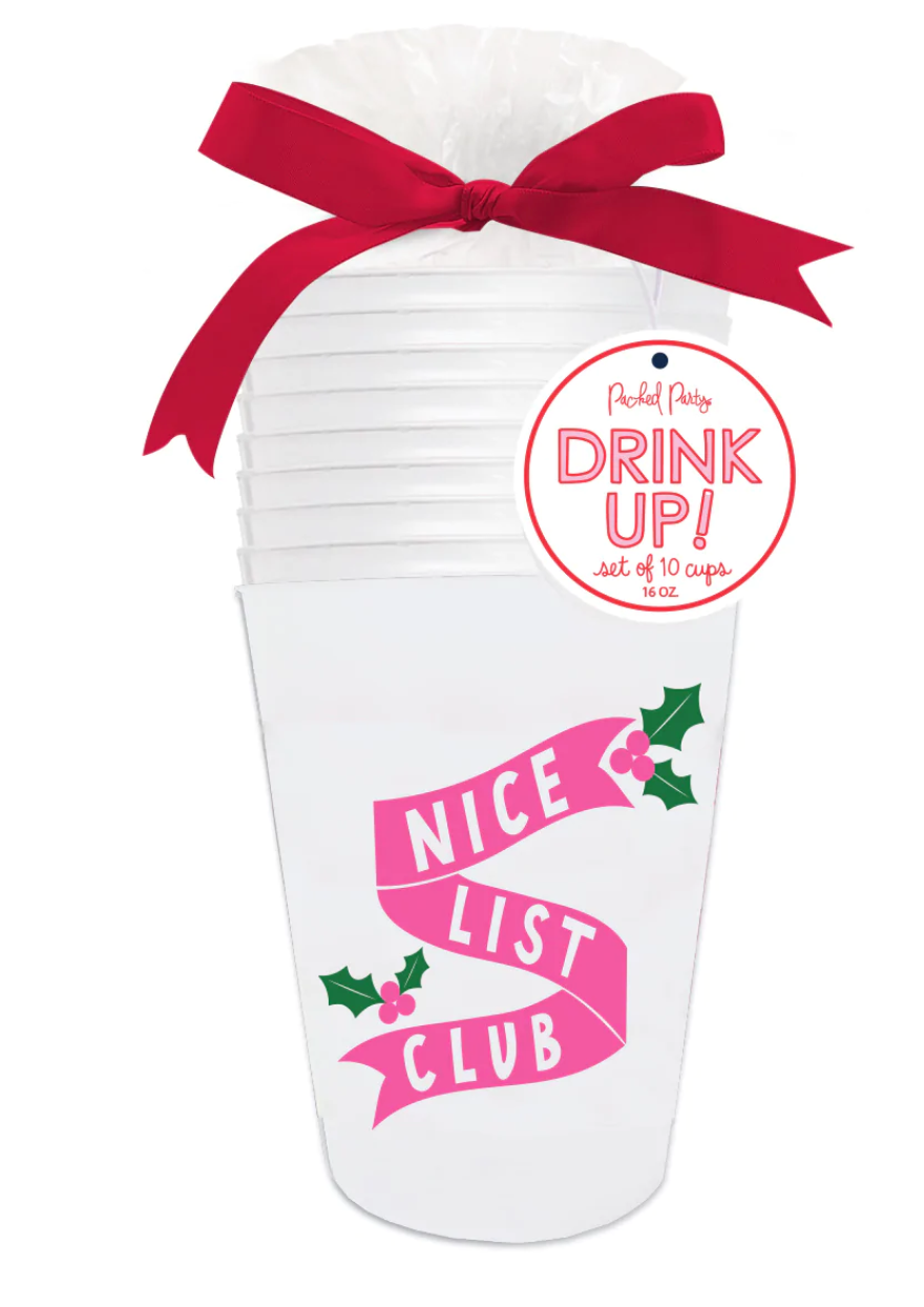 Nice List Reusable Cups