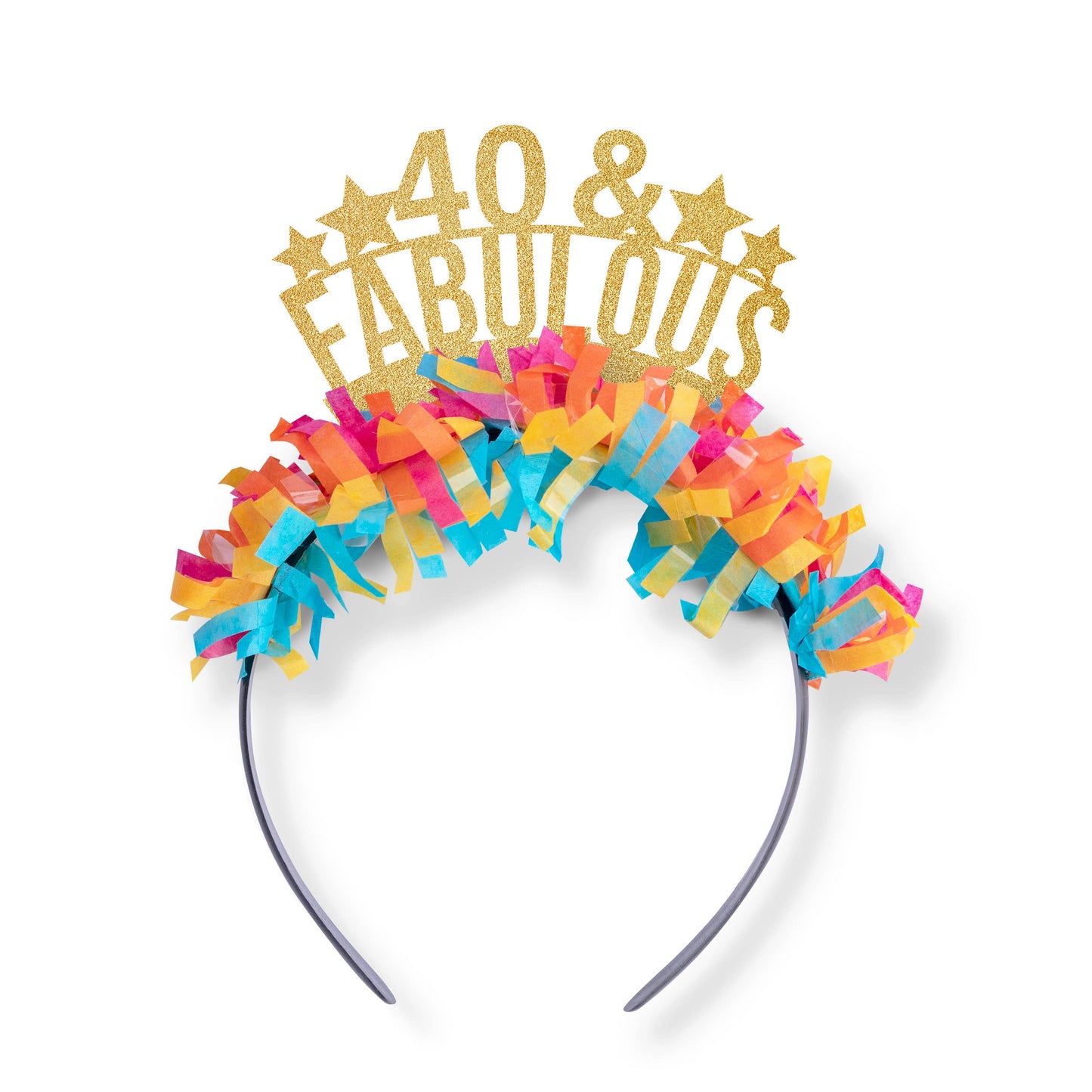 40 & Fabulous Birthday Party Headband