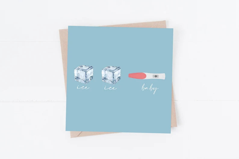 Ice Ice Baby Card
