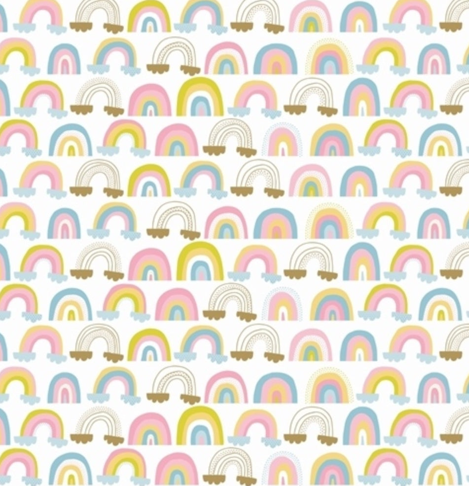 Mini Rainbow Wrapping Paper