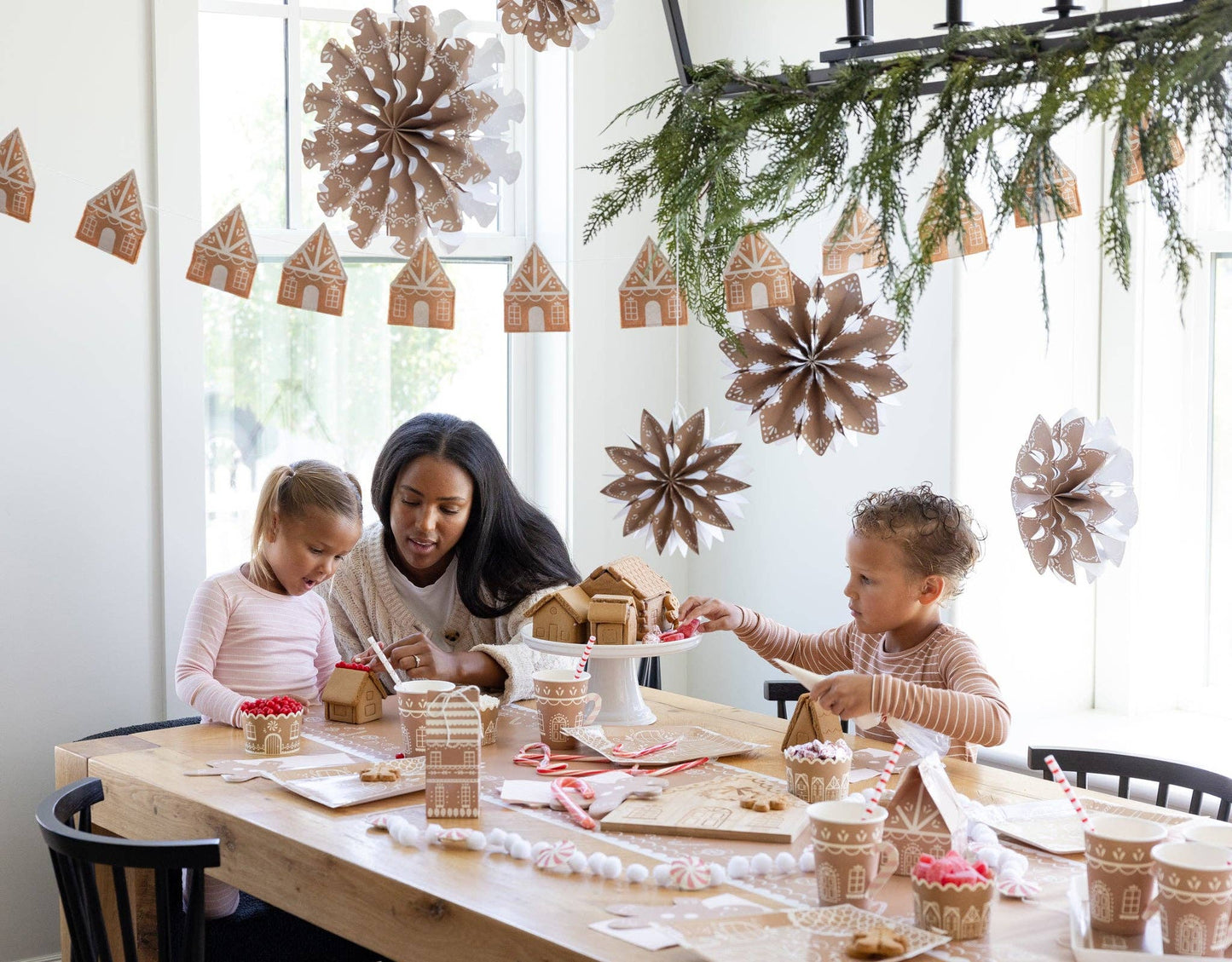 Gingerbread House Paper Party Cup With Handle