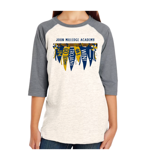 Pennant Baseball Tee