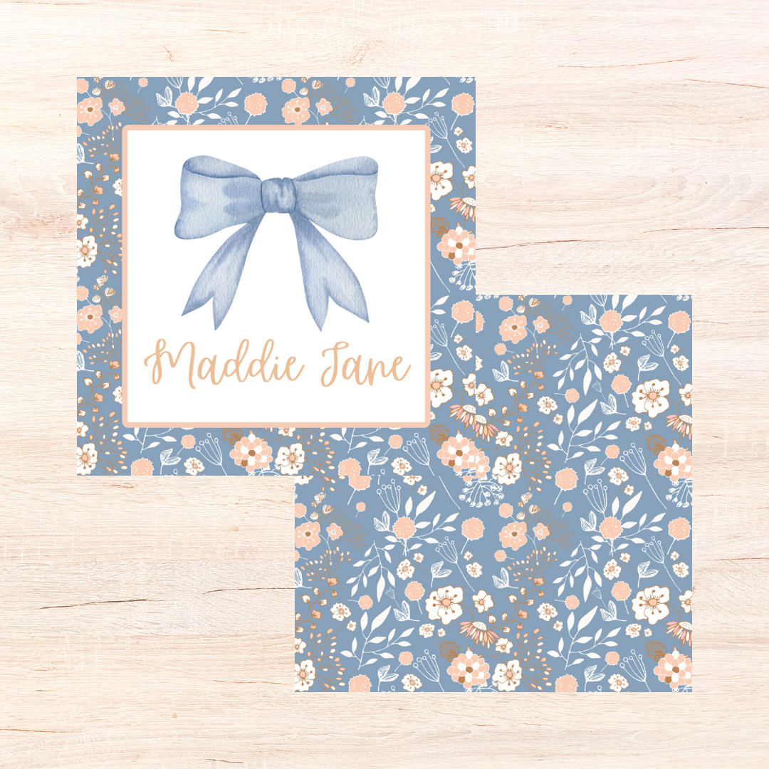 Bow & Floral Enclosure Cards