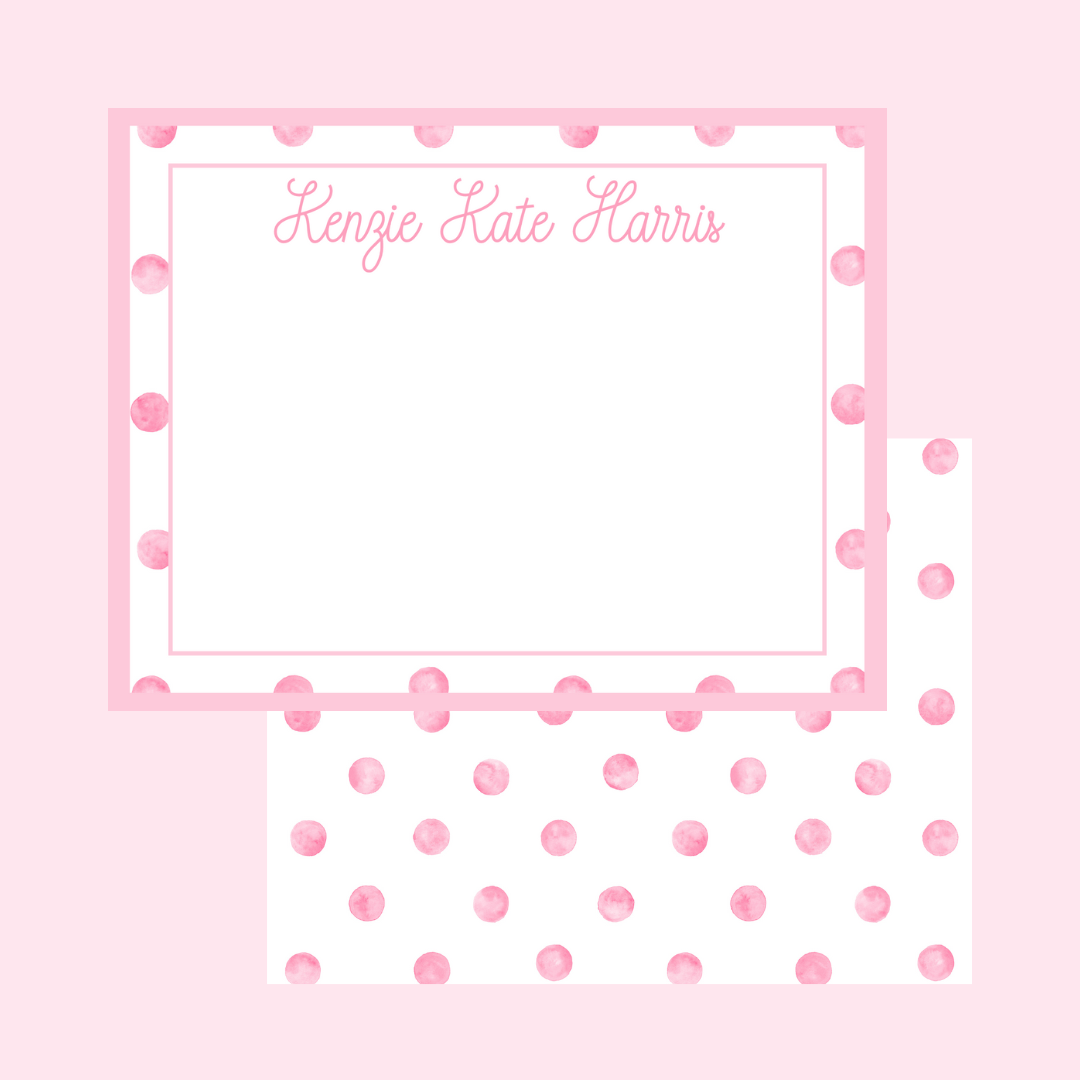 Polkadot Notecards