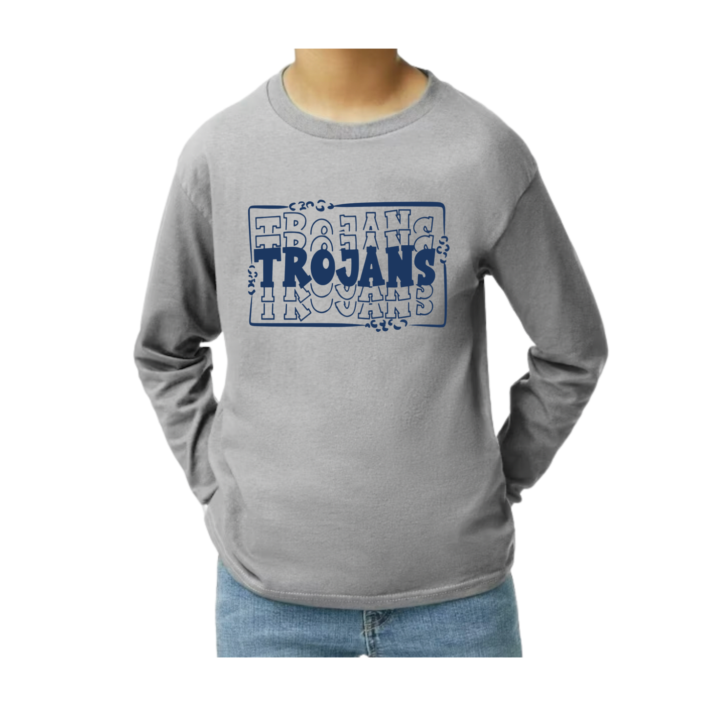 Trojan Long Sleeve Tee
