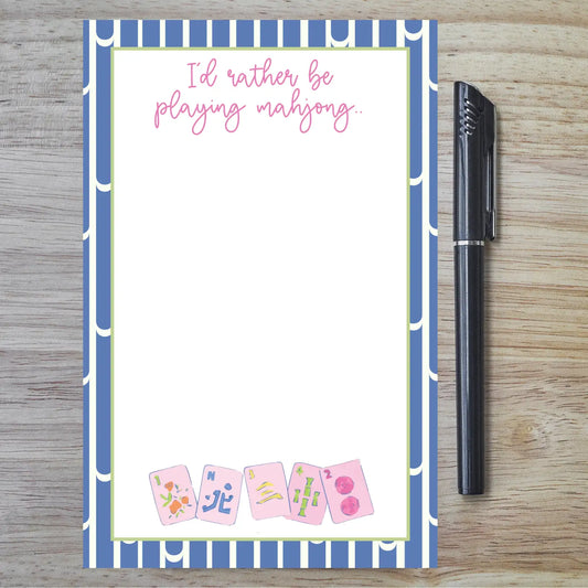 Bamboo Mahjong Notepad