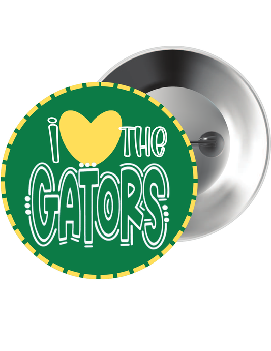 I Love The Gators (green)