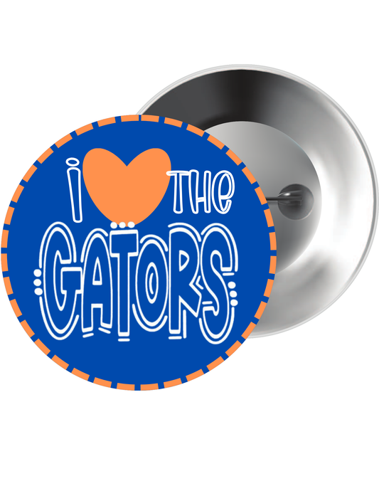 I Love The Gators (blue)