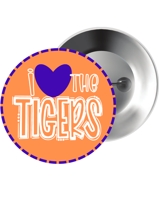 I Love The Tigers (purple)