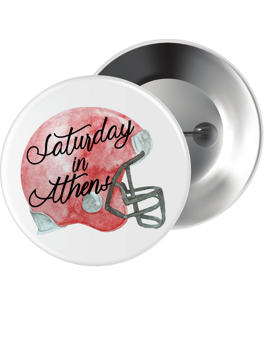 Saturday in Athens Button