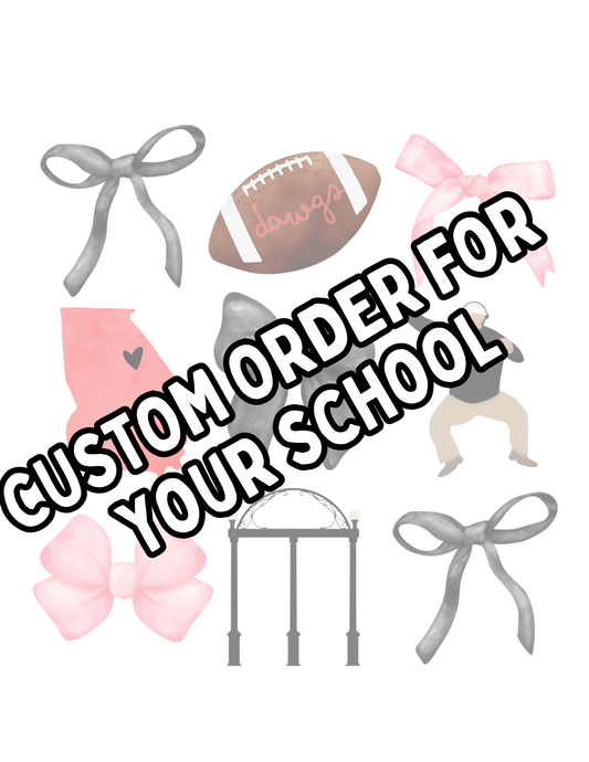 Your School Bow Digital Download