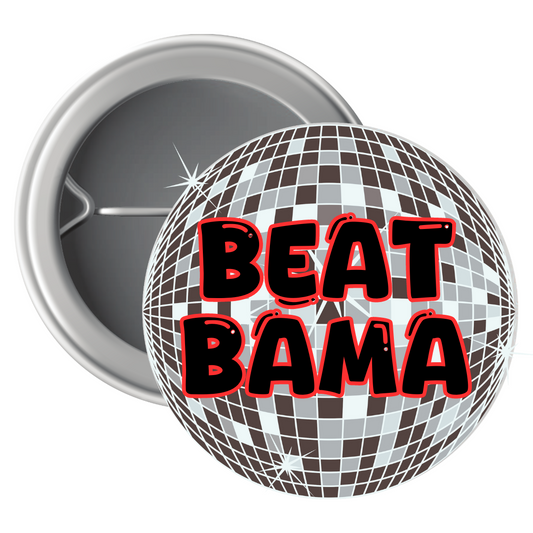 Beat Bama Black Button