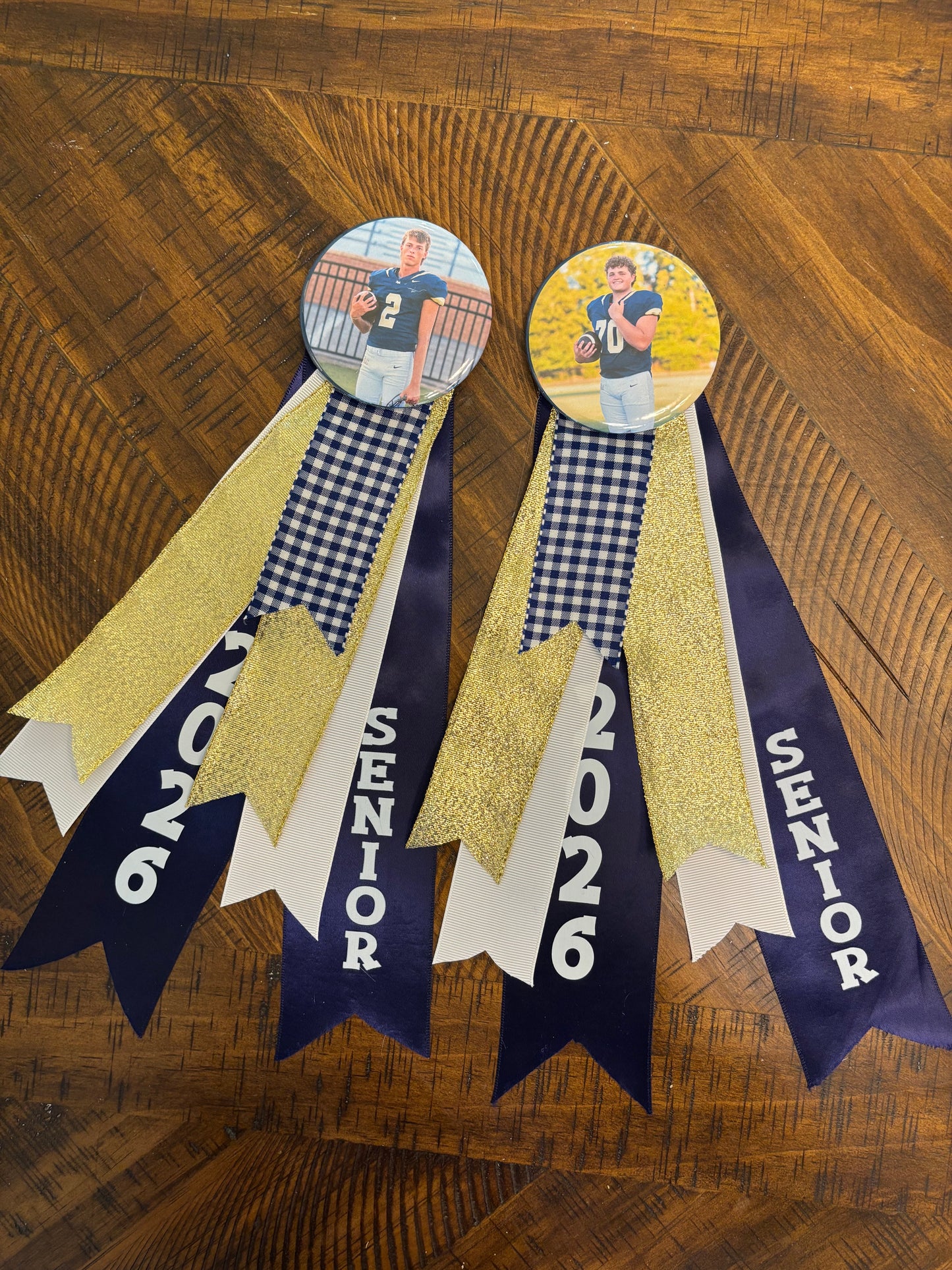 Ribbon Brag Button