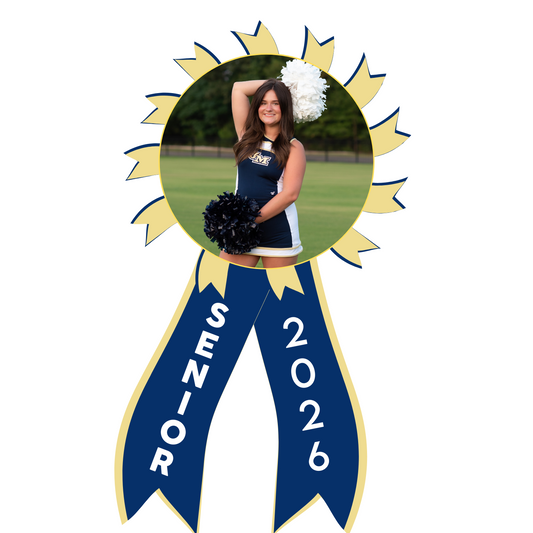 Ribbon Brag Button