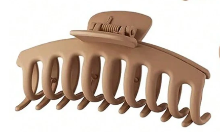 Brown Claw Clip