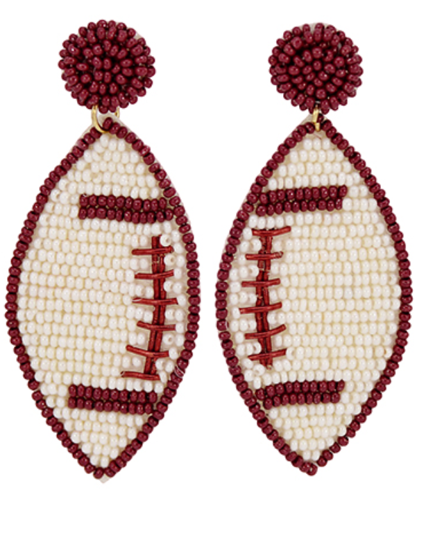 Crimson/Ivory Footballs