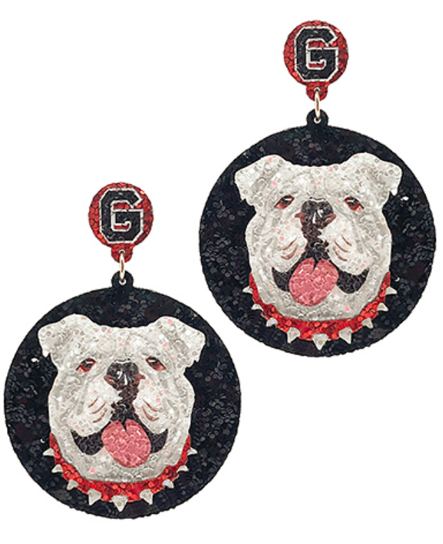 Glitter Bulldog Disc (Gameday Accessory)