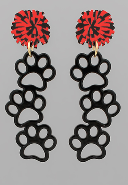 Pom Pom Paw Prints (Gameday Accessory)