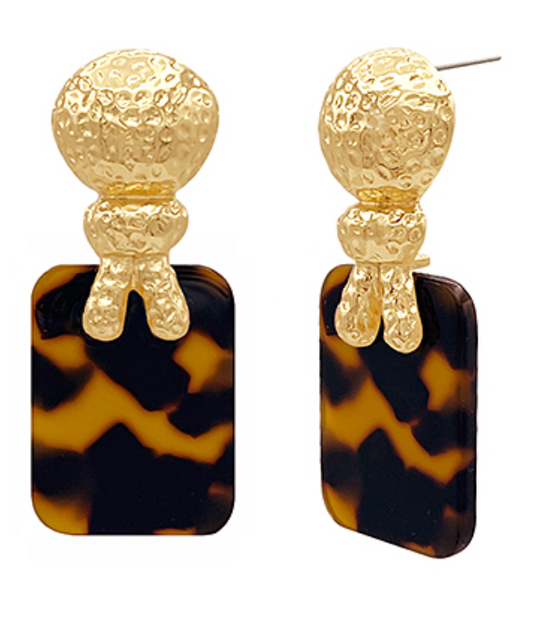 Tortoise Knot Earrings