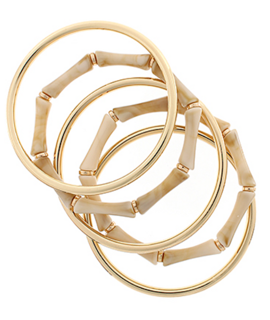 Bamboo Bangle Set