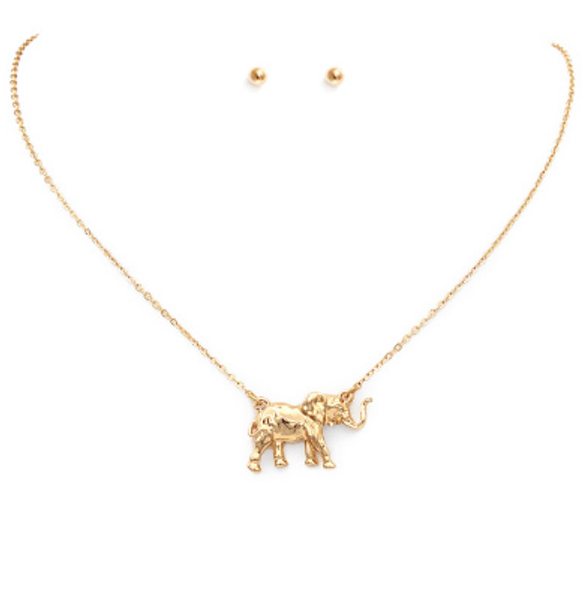 Elephant Chain Necklace