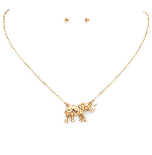 Elephant Chain Necklace