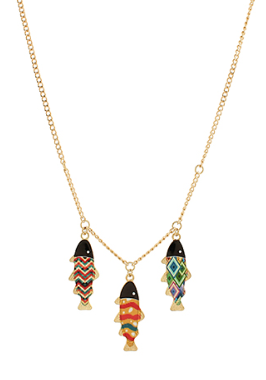 Fish Charm Necklace