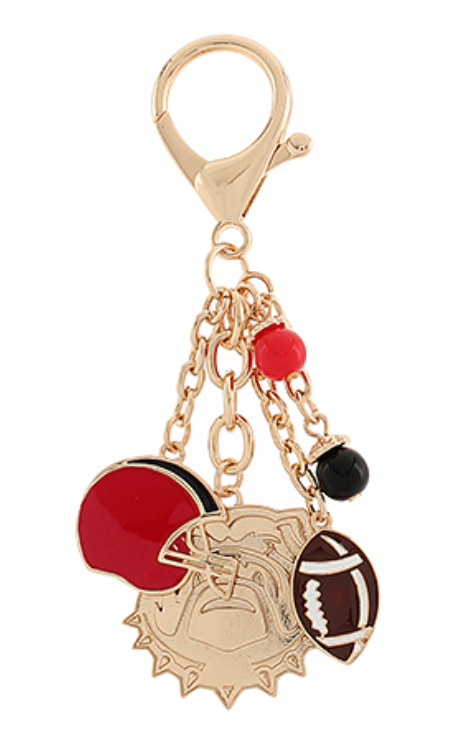 Bulldog Bag Charm