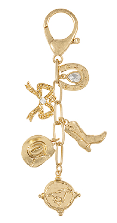 Western Bag Charm